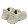 Pantofi sport adolescenti 8001 bej combinat