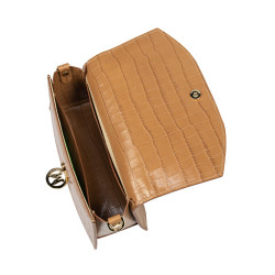 Női kézitáska 023g croco barna