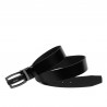 Curea barbati 72b negru florantic