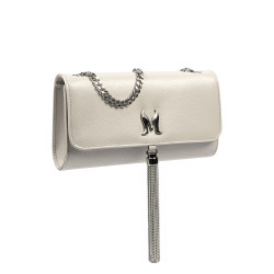 Geanta dama de umar 008g 01 light gray caviar