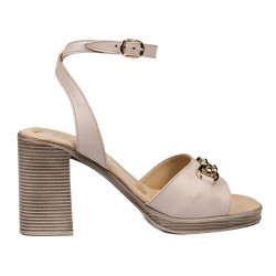 Sandale dama 5109 ivoriu