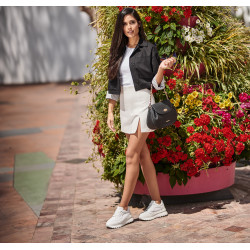 Női sportcipő 6074 fehér kombinált lifestyle