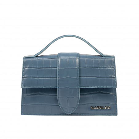 Geanta dama de umar 028g 01 croco albastru