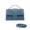 Geanta dama de umar 028g 01 croco albastru