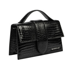 Geanta dama de umar 028g 01 croco lac negru