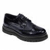 Pantofi eleganti barbati 972 lac indigo combinat