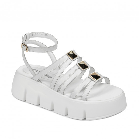 Sandale dama 5110 alb Sandale dama 5110 alb