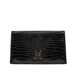 Geanta dama de umar 029g croco lac negru
