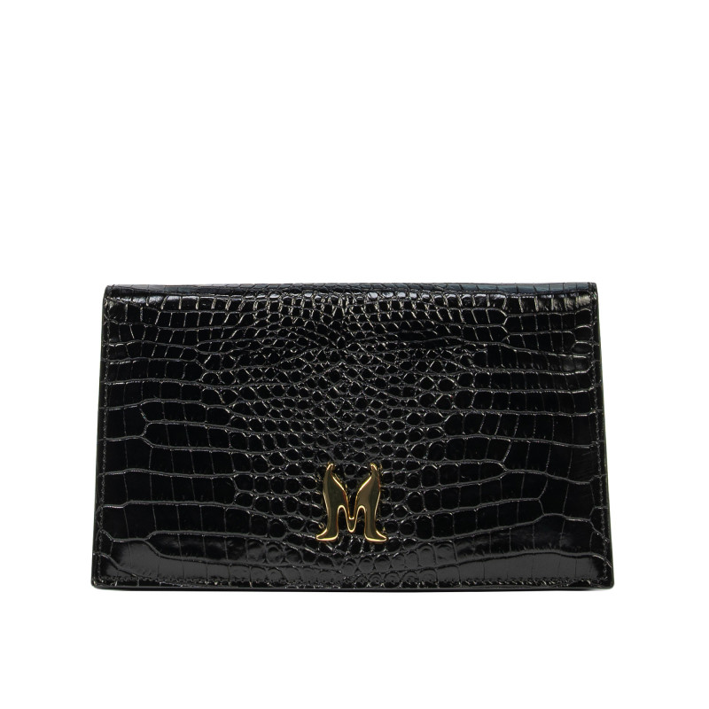 Geanta dama de umar 029g croco lac negru