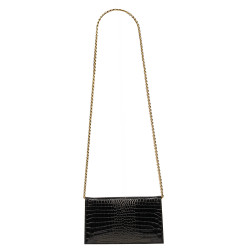 Geanta dama de umar 029g croco lac negru