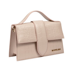 Geanta dama de umar 028g croco bej