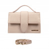 Geanta dama de umar 028g croco bej