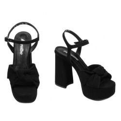 Sandale dama 1310 negru velur