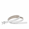 Curea dama 42-1m biz alb