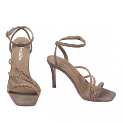 Sandale dama 1337 nisip velur