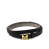 Curea dama 42m negru presat