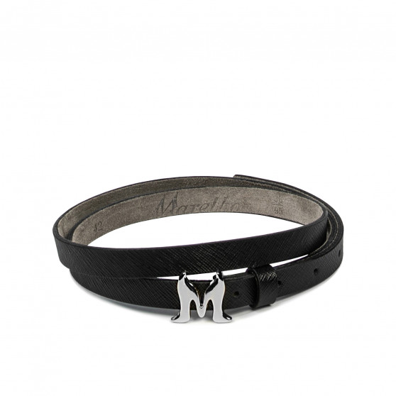 Curea dama 42-1m negru presat Curea dama 42-1m negru presat