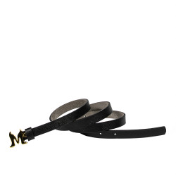 Curea dama 42m negru presat