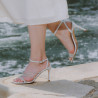 Sandale dama 1337 silver lifestyle