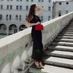 Női szandál 1337 fekete lifestyle