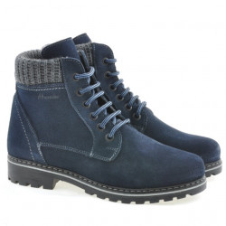 Női bakancs 3269 indigo velúr