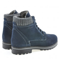 Női bakancs 3269 indigo velúr