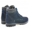 Női bakancs 3269 indigo velúr
