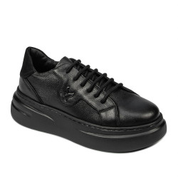 Pantofi sport dama 6077 negru combinat