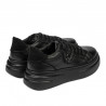 Pantofi sport dama 6077 negru combinat