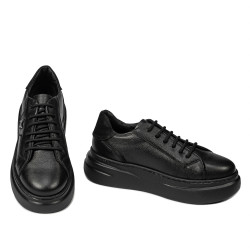Pantofi sport dama 6077 negru combinat