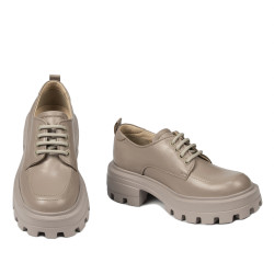 Pantofi casual dama 6076 nisip