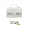 Geanta dama de umar 028g croco alb