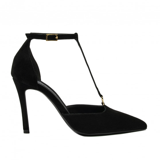 Pantofi eleganti dama 1323 negru velur Pantofi eleganti dama 1323 negru velur
