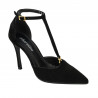 Pantofi eleganti dama 1323 negru velur