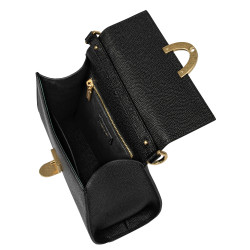 Geanta dama de umar 032g negru caviar