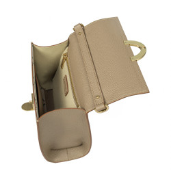 Női válltáska 032g etoupe kaviár