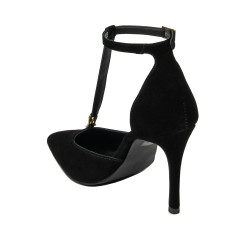 Pantofi eleganti dama 1323 negru velur