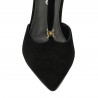 Pantofi eleganti dama 1323 negru velur
