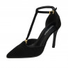 Pantofi eleganti dama 1323 negru velur