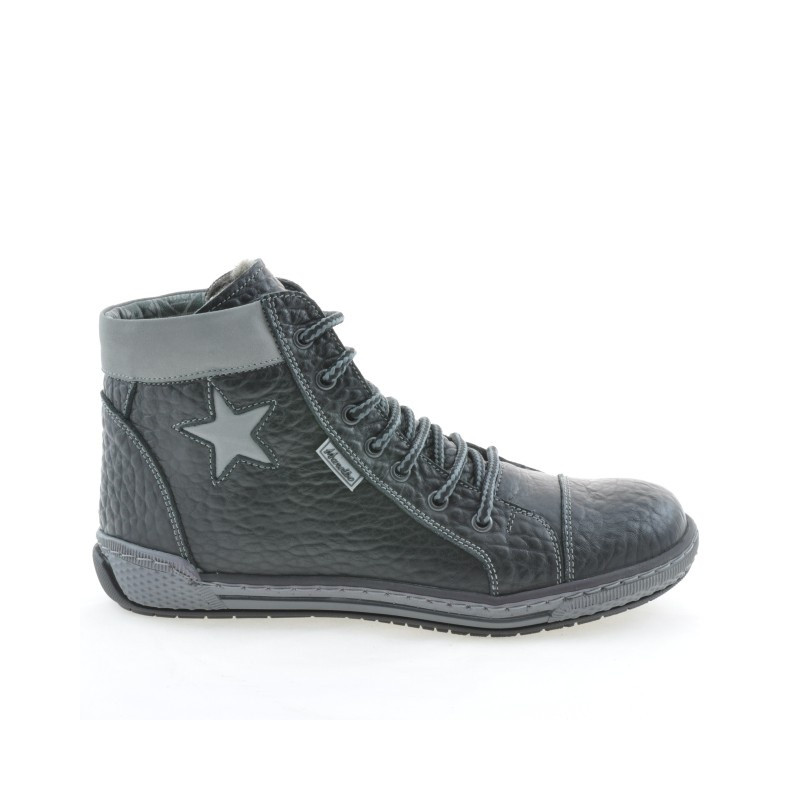 Ghete dama 3274 negru+gri