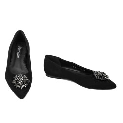 Balerini dama 1313 negru velur