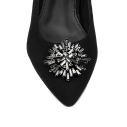 Balerini dama 1313 negru velur