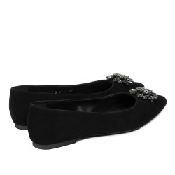 Balerini dama 1313 negru velur