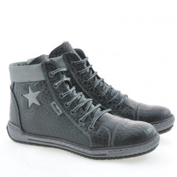 Ghete dama 3274 negru+gri