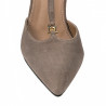 Pantofi eleganti dama 1323 nisip velur