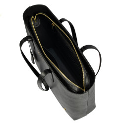 Geanta dama de umar 034g negru safiano