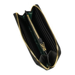 Portofel dama 201g negru safiano