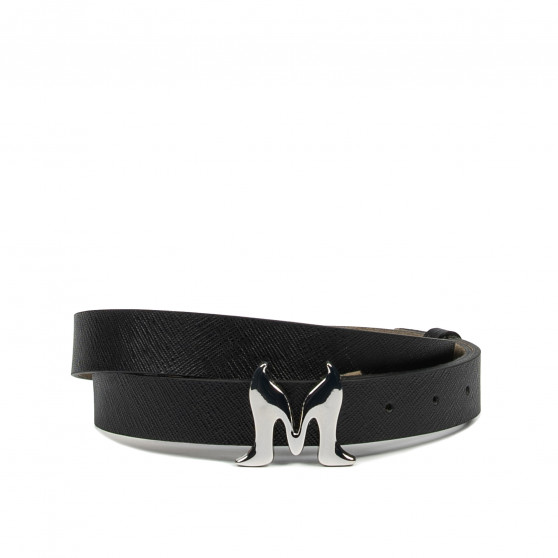 Curea dama 41m negru presat Curea dama 41m negru presat