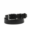 Curea barbati 71b bicolor biz negru+biz maro