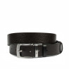 Curea barbati 71b bicolor biz negru+biz maro
